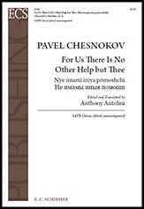 For Us There Is No Other Help but Thee SATB choral sheet music cover